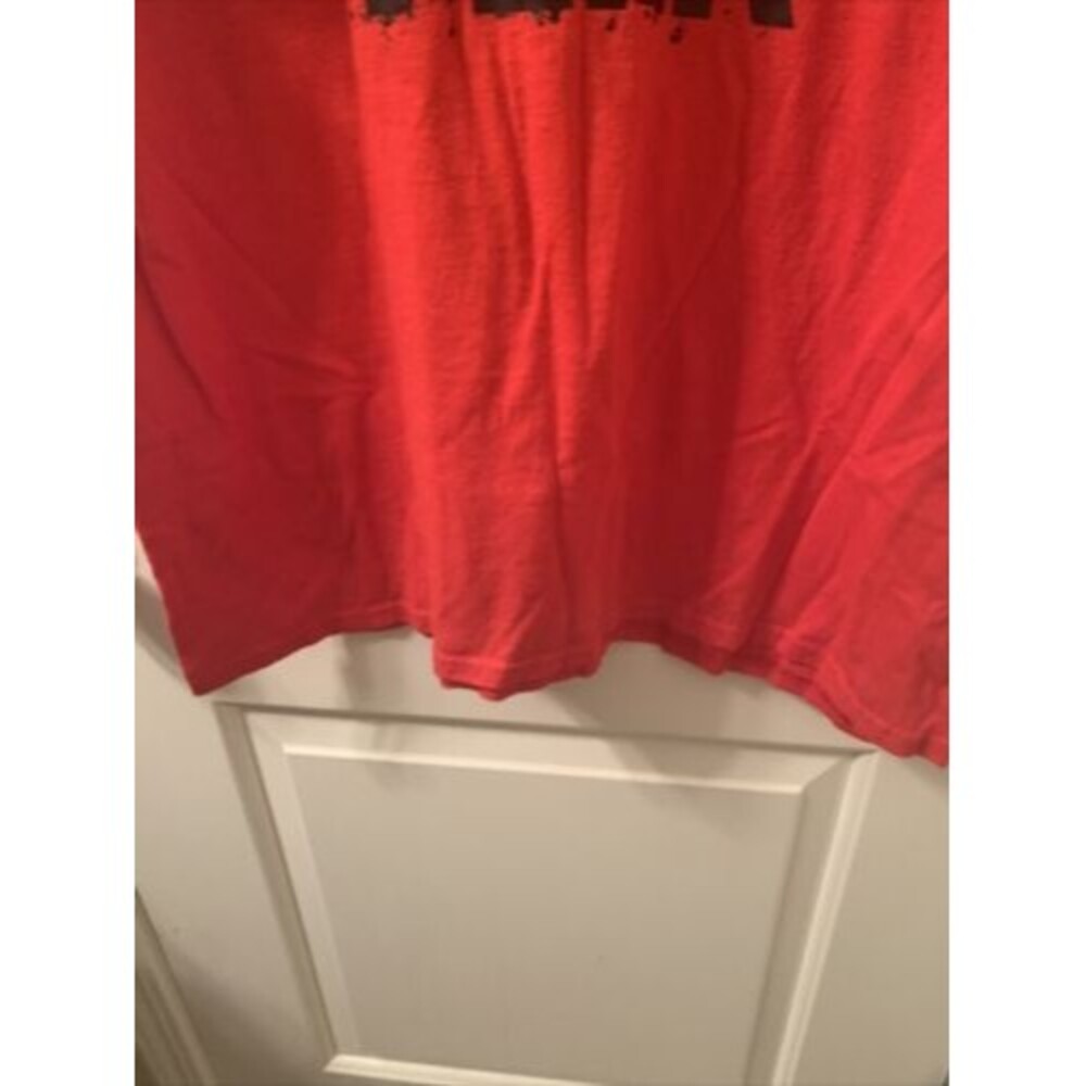 Gildan Mens Adult Red T-Shirt U.S. Patriotic Military Theme Size XL - Picture 9 of 13